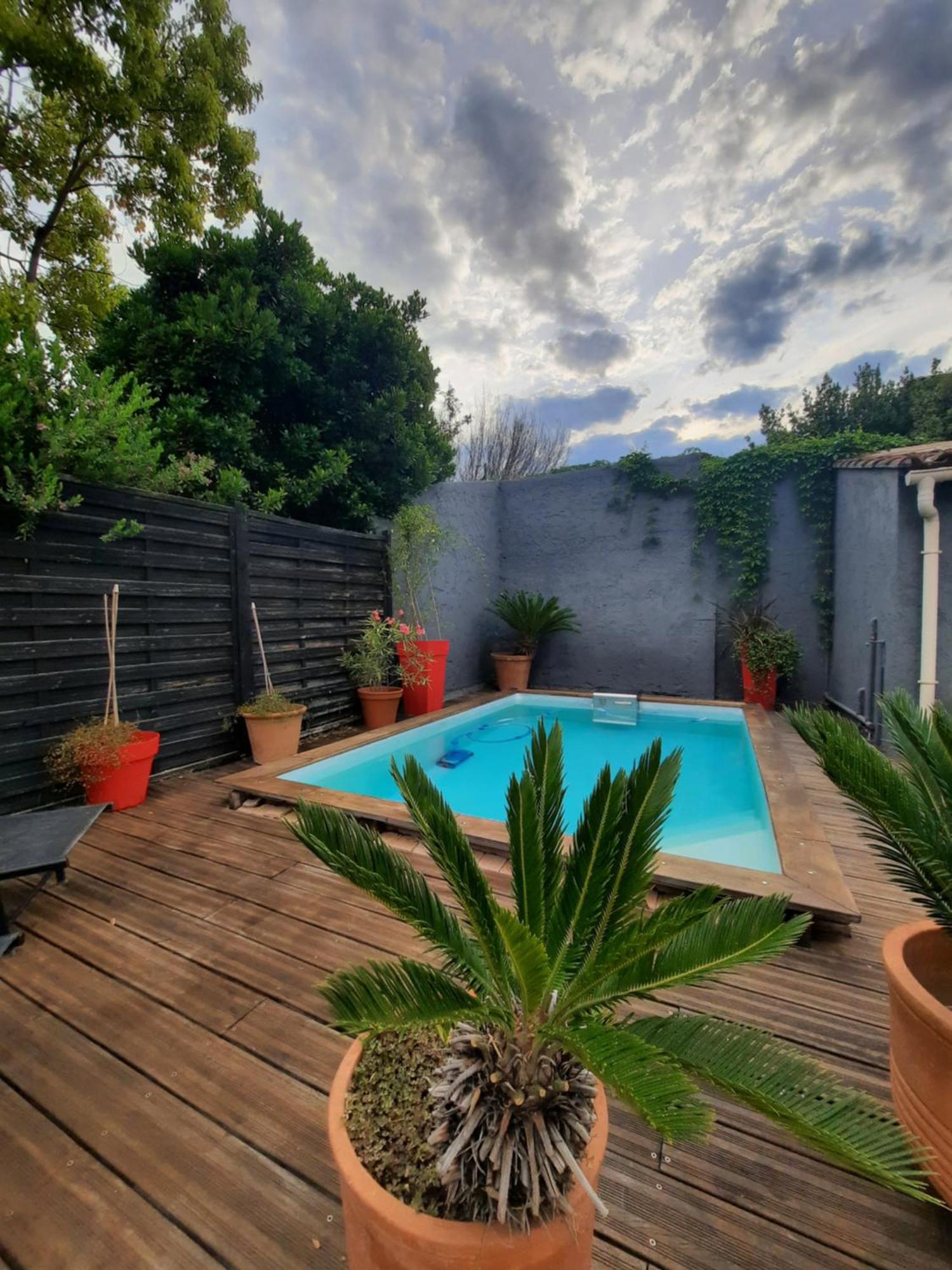Maison Independante Avec Piscine Privative Pres De La Mer لا غارد المظهر الخارجي الصورة