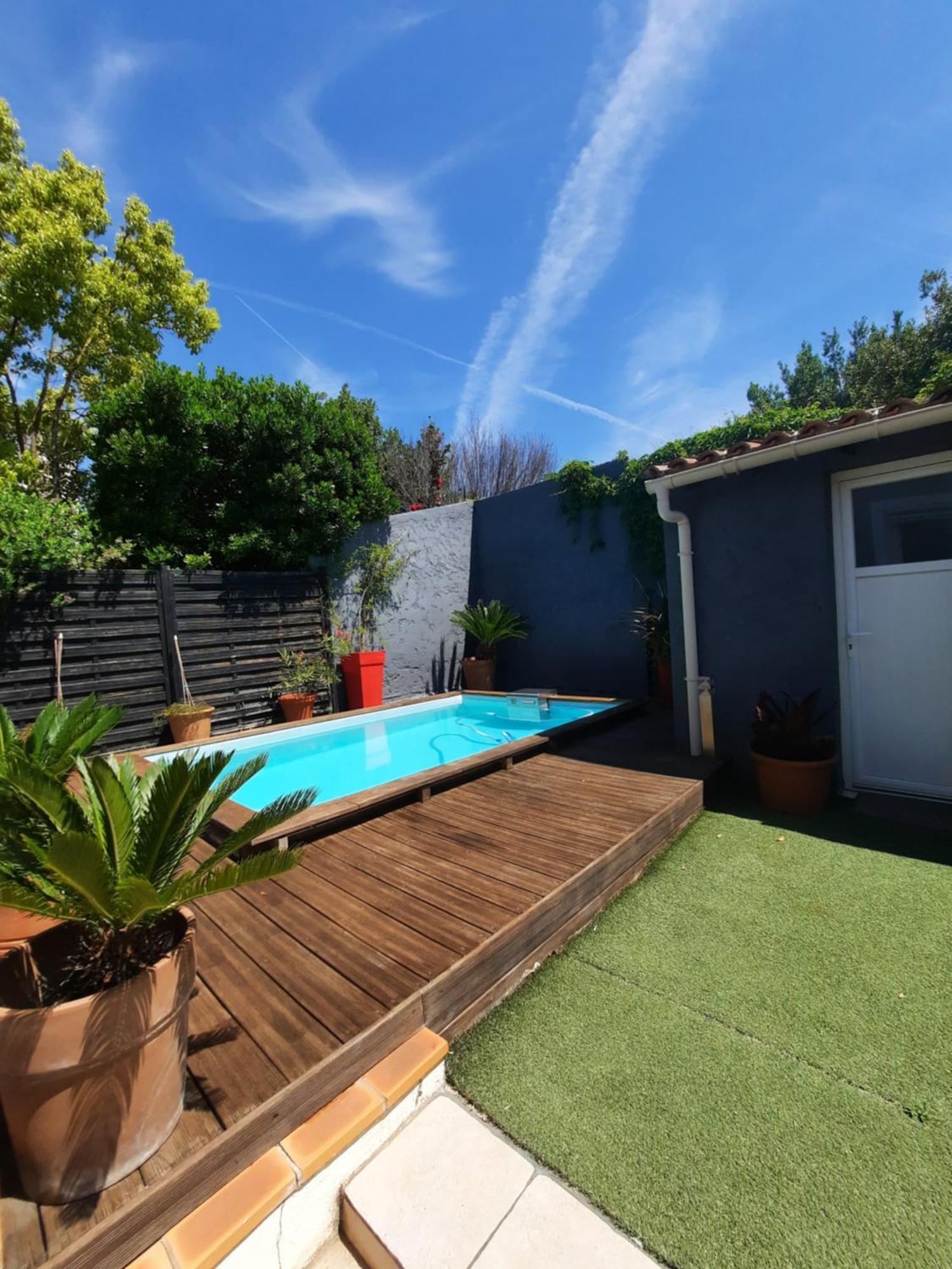 Maison Independante Avec Piscine Privative Pres De La Mer لا غارد المظهر الخارجي الصورة