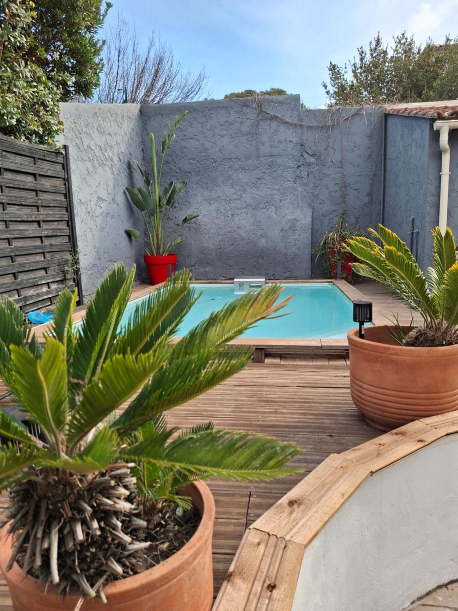 Maison Independante Avec Piscine Privative Pres De La Mer لا غارد المظهر الخارجي الصورة